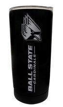 Load image into Gallery viewer, Ball State University NCAA Laser-Engraved Tumbler - 16oz Stainless Steel Insulated Mug Choose Your Color
