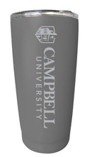 Load image into Gallery viewer, Campbell University Fighting Camels NCAA Laser-Engraved Tumbler - 16oz Stainless Steel Insulated Mug Choose Your Color
