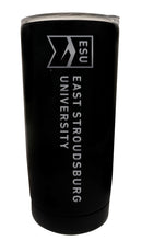 Load image into Gallery viewer, East Stroudsburg University NCAA Laser-Engraved Tumbler - 16oz Stainless Steel Insulated Mug Choose Your Color
