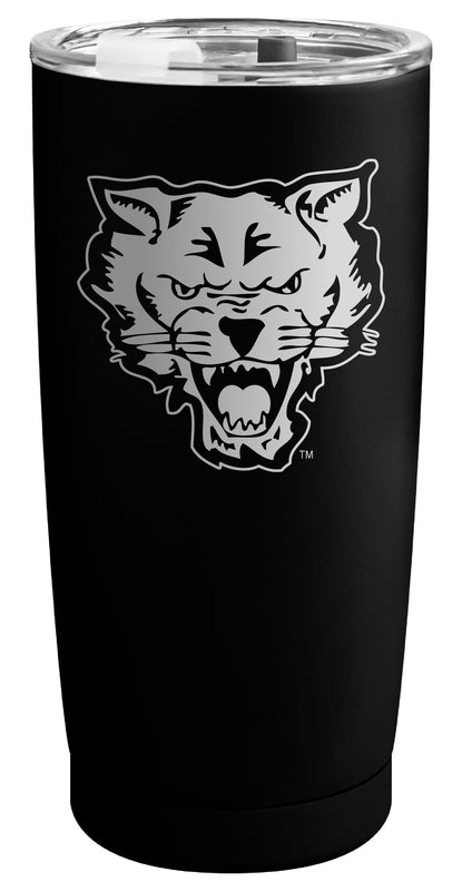 Fort Valley State University Officially Licensed 16 oz Engraved Insulated Stainless Steel Tumbler Black