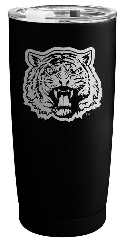 Grambling State Tigers Officially Licensed 16 oz Engraved Insulated Stainless Steel Tumbler Black