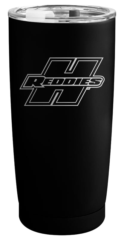 Henderson State Reddies Officially Licensed 16 oz Engraved Insulated Stainless Steel Tumbler Black