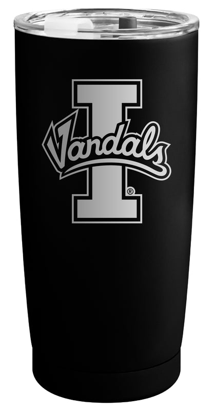 Idaho Vandals Officially Licensed 16 oz Engraved Insulated Stainless Steel Tumbler Black