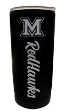 Load image into Gallery viewer, Miami of Ohio 16 oz Stainless Steel Etched Tumbler - Choose Your Color
