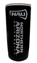 Load image into Gallery viewer, Northern Arizona University 16 oz Stainless Steel Etched Tumbler - Choose Your Color
