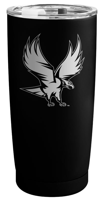 North Carolina Central Eagles Officially Licensed 16 oz Engraved Insulated Stainless Steel Tumbler Black