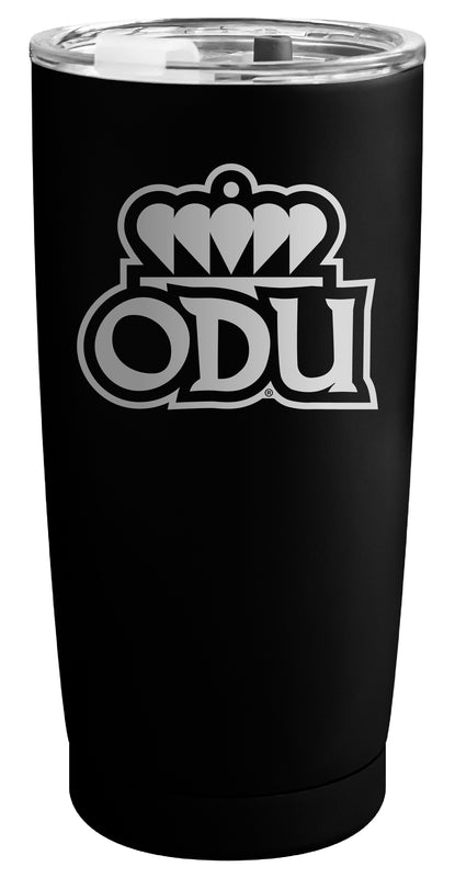 Old Dominion Monarchs Officially Licensed 16 oz Engraved Insulated Stainless Steel Tumbler Black