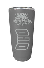 Load image into Gallery viewer, Ohio University 16 oz Stainless Steel Etched Tumbler - Choose Your Color
