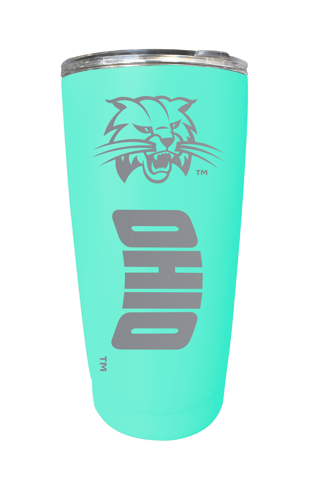 Ohio University 16 oz Stainless Steel Etched Tumbler - Choose Your Color