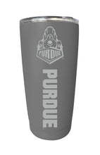 Load image into Gallery viewer, Purdue Boilermakers 16 oz Stainless Steel Etched Tumbler - Choose Your Color
