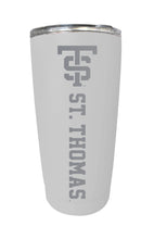 Load image into Gallery viewer, University of St. Thomas 16 oz Stainless Steel Etched Tumbler - Choose Your Color
