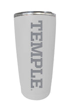 Load image into Gallery viewer, Temple University 16 oz Stainless Steel Etched Tumbler - Choose Your Color
