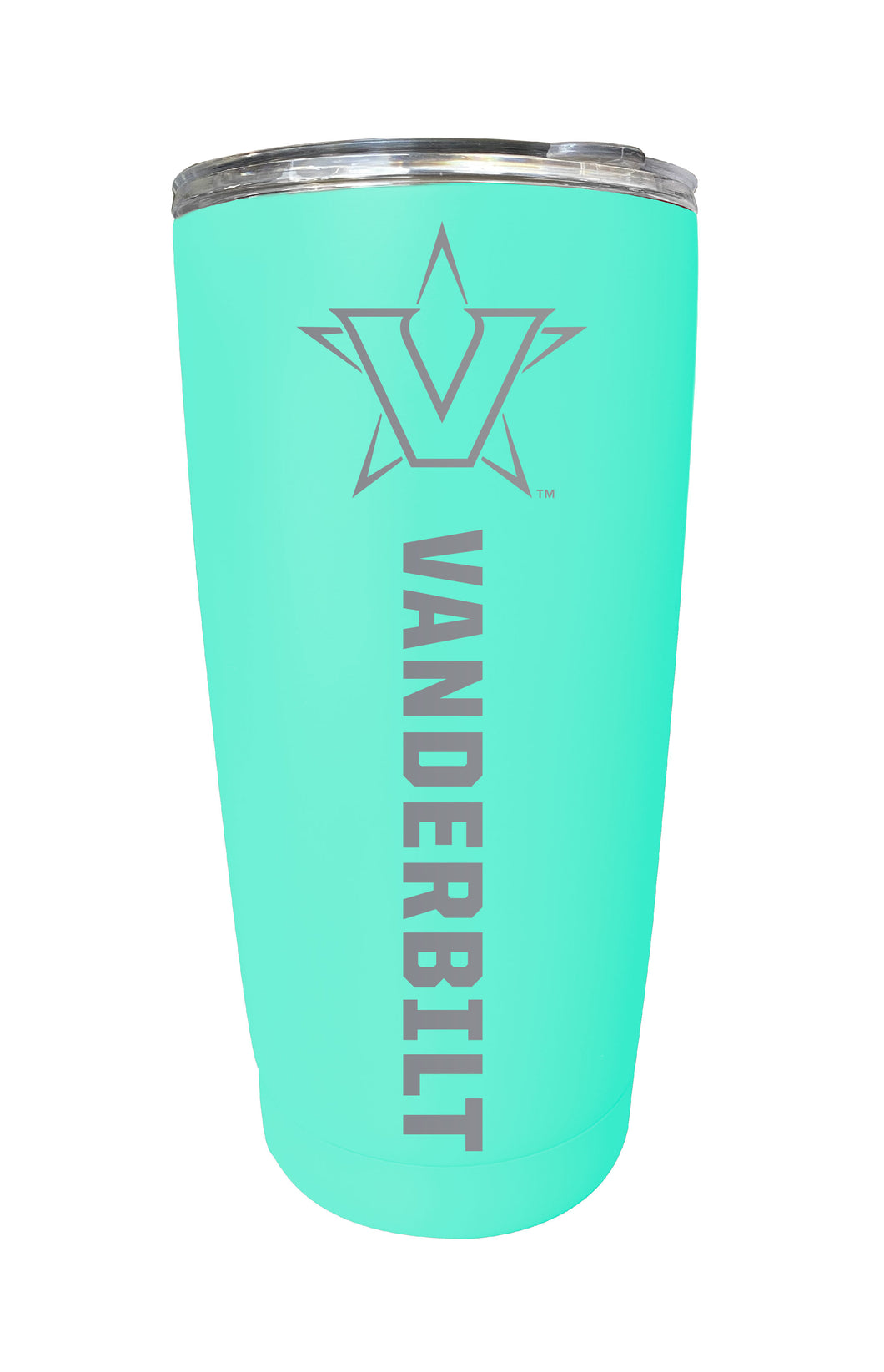 Vanderbilt University 16 oz Stainless Steel Etched Tumbler - Choose Your Color