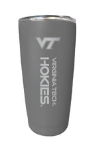 Load image into Gallery viewer, Virginia Tech Hokies 16 oz Stainless Steel Etched Tumbler - Choose Your Color
