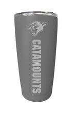Load image into Gallery viewer, Vermont Catamounts 16 oz Stainless Steel Etched Tumbler - Choose Your Color
