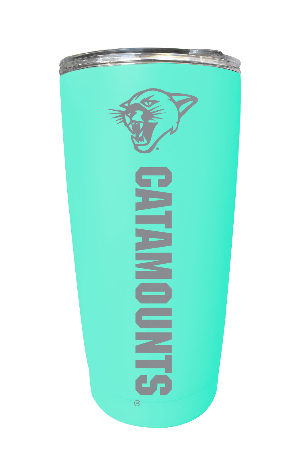 Vermont Catamounts 16 oz Stainless Steel Etched Tumbler - Choose Your Color