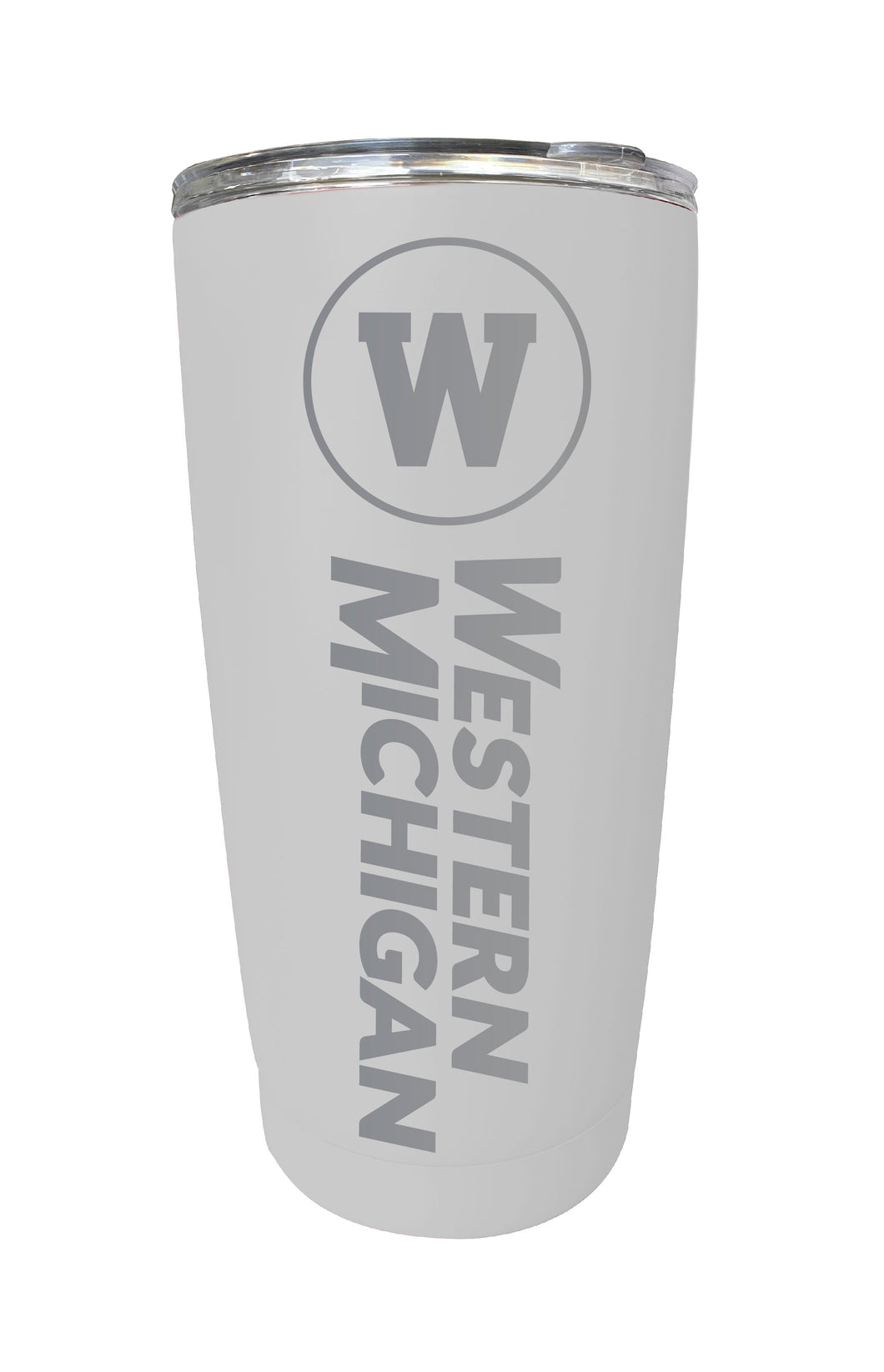 Western Michigan University NCAA Laser-Engraved Tumbler - 16oz Stainless Steel Insulated Mug Choose Your Color