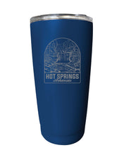 Load image into Gallery viewer, Hot Springs Arkansas Souvenir 16 oz Engraved Stainless Steel Insulated Tumbler
