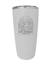 Load image into Gallery viewer, Hot Springs Arkansas Souvenir 16 oz Engraved Stainless Steel Insulated Tumbler
