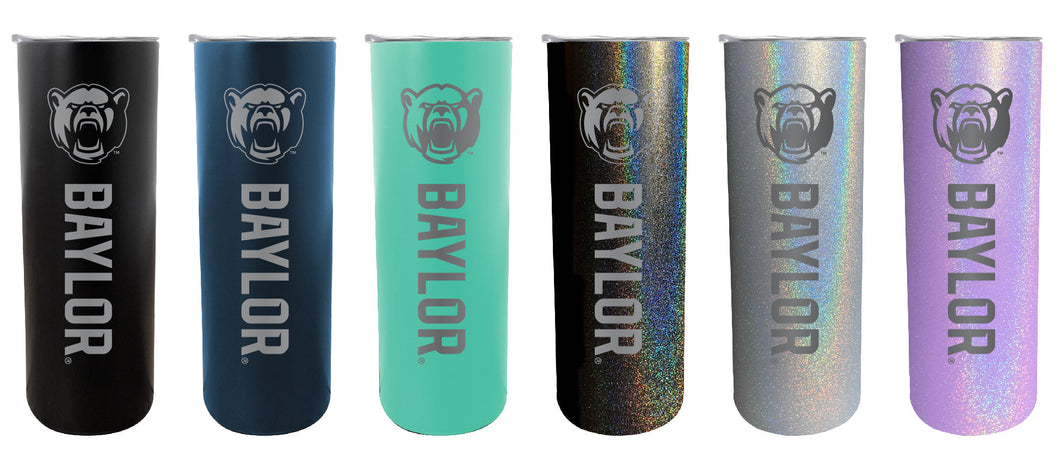 Baylor Bears NCAA Laser-Engraved Tumbler - 16oz Stainless Steel Insulated Mug