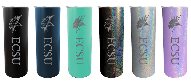 Elizabeth City State University NCAA Laser-Engraved Tumbler - 16oz Stainless Steel Insulated Mug