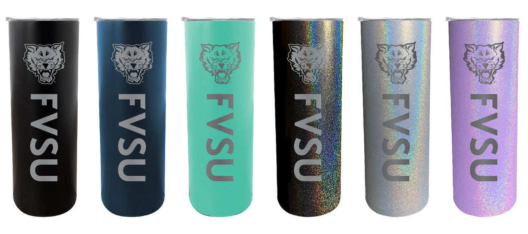 Fort Valley State University NCAA Laser-Engraved Tumbler - 16oz Stainless Steel Insulated Mug