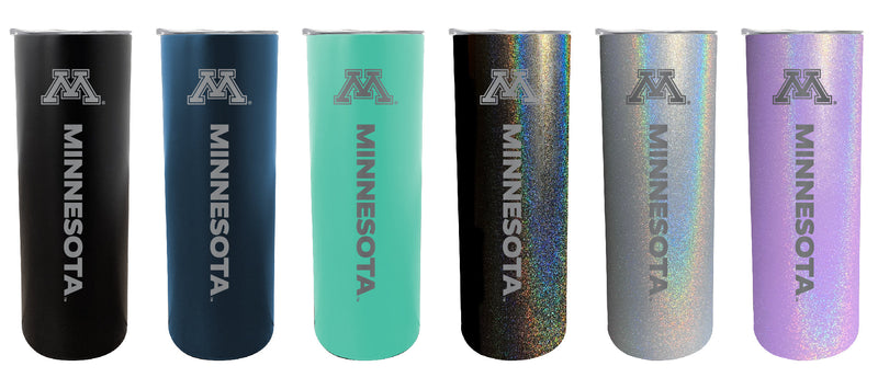 Minnesota Gophers NCAA Laser-Engraved Tumbler - 16oz Stainless Steel Insulated Mug