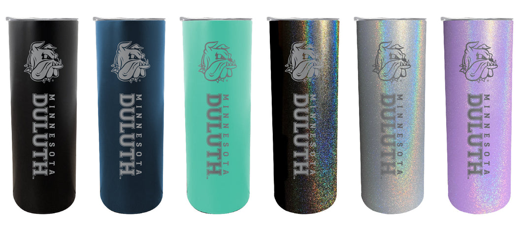 Minnesota Duluth Bulldogs NCAA Laser-Engraved Tumbler - 16oz Stainless Steel Insulated Mug