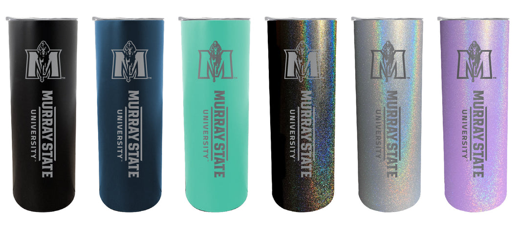 Murray State University NCAA Laser-Engraved Tumbler - 16oz Stainless Steel Insulated Mug