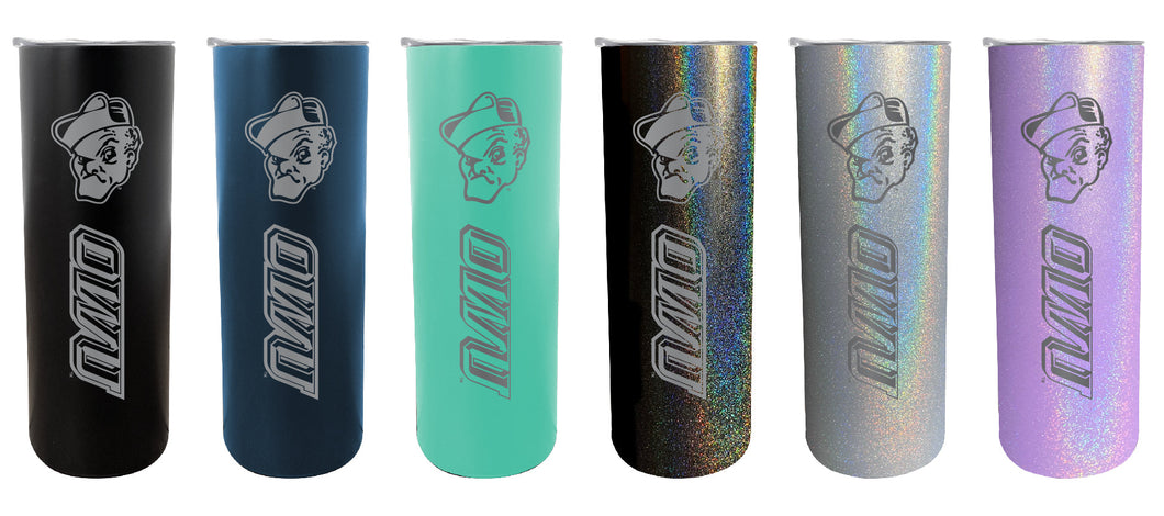 Ohio Wesleyan University NCAA Laser-Engraved Tumbler - 16oz Stainless Steel Insulated Mug