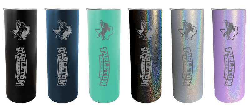 Tarleton State University NCAA Laser-Engraved Tumbler - 16oz Stainless Steel Insulated Mug