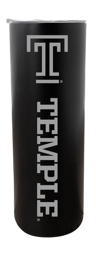 Temple University NCAA Laser-Engraved Tumbler - 16oz Stainless Steel Insulated Mug
