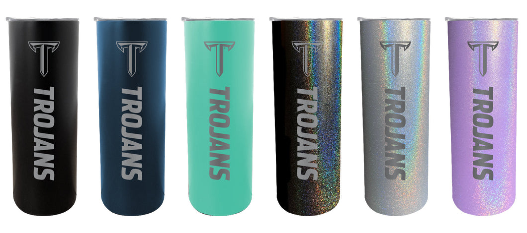Troy University NCAA Laser-Engraved Tumbler - 16oz Stainless Steel Insulated Mug