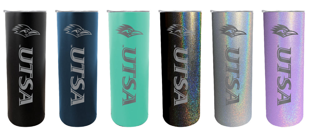 UTSA Road Runners NCAA Laser-Engraved Tumbler - 16oz Stainless Steel Insulated Mug