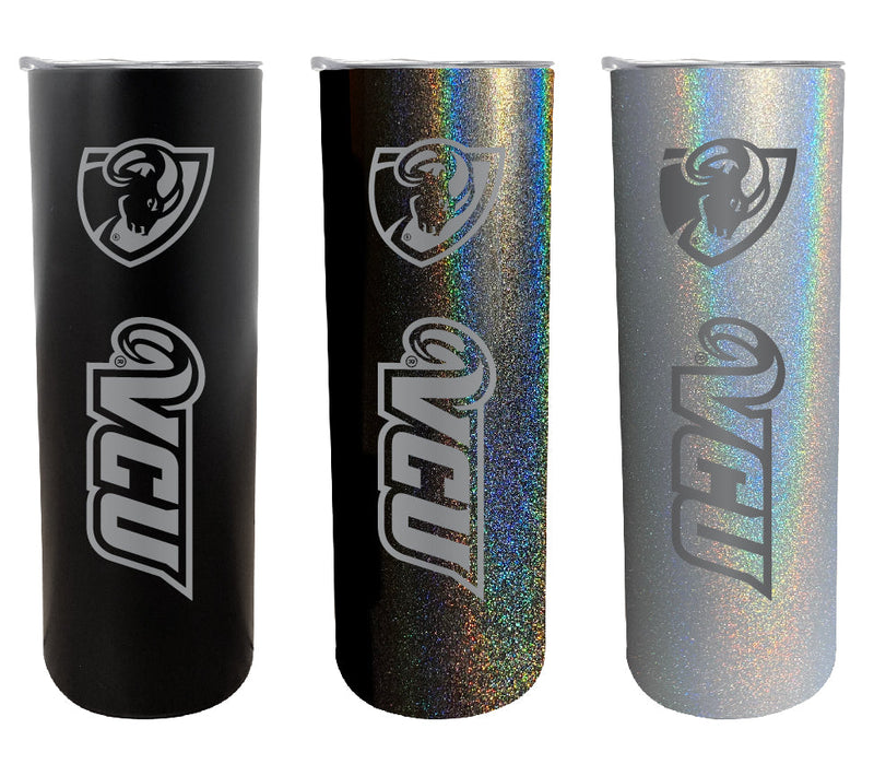 Virginia Commonwealth NCAA Laser-Engraved Tumbler - 16oz Stainless Steel Insulated Mug