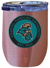 Load image into Gallery viewer, Coastal Carolina University 12 oz Insulated Wine Stainless Steel Tumbler Rose Gold Officially Licensed Collegiate Product Rose Gold
