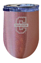 Load image into Gallery viewer, College of Charleston 12oz Laser Etched Insulated Wine Stainless Steel Tumbler
