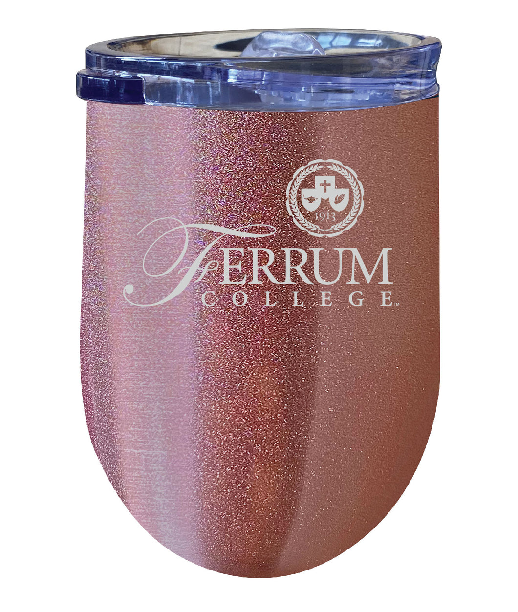 Ferrum College 12oz Laser Etched Insulated Wine Stainless Steel Tumbler