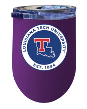 Load image into Gallery viewer, Louisiana Tech Bulldogs 12 oz Insulated Wine Stainless Steel Tumbler  Officially Licensed Collegiate Product
