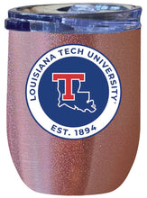 Load image into Gallery viewer, Louisiana Tech Bulldogs 12 oz Insulated Wine Stainless Steel Tumbler Rose Gold Officially Licensed Collegiate Product Rose Gold
