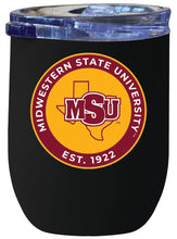 Load image into Gallery viewer, Midwestern State University Mustangs 12 oz Insulated Wine Stainless Steel Tumbler  Officially Licensed Collegiate Product
