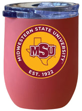 Load image into Gallery viewer, Midwestern State University Mustangs 12 oz Insulated Wine Stainless Steel Tumbler  Officially Licensed Collegiate Product
