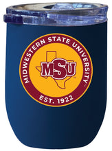 Load image into Gallery viewer, Midwestern State University Mustangs 12 oz Insulated Wine Stainless Steel Tumbler  Officially Licensed Collegiate Product
