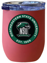 Load image into Gallery viewer, Northeastern State University Riverhawks 12 oz Insulated Wine Stainless Steel Tumbler  Officially Licensed Collegiate Product
