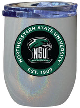 Load image into Gallery viewer, Northeastern State University Riverhawks 12 oz Insulated Wine Stainless Steel Tumbler  Officially Licensed Collegiate Product

