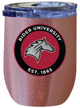 Load image into Gallery viewer, Rider University Broncs 12 oz Insulated Wine Stainless Steel Tumbler Rose Gold Officially Licensed Collegiate Product Rose Gold
