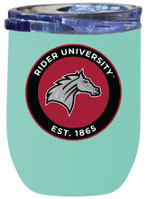 Load image into Gallery viewer, Rider University Broncs 12 oz Insulated Wine Stainless Steel Tumbler  Officially Licensed Collegiate Product
