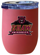 Load image into Gallery viewer, Shaw University Bears 12 oz Insulated Wine Stainless Steel Tumbler  Officially Licensed Collegiate Product
