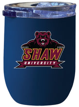 Load image into Gallery viewer, Shaw University Bears 12 oz Insulated Wine Stainless Steel Tumbler  Officially Licensed Collegiate Product
