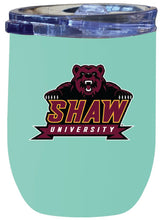 Load image into Gallery viewer, Shaw University Bears 12 oz Insulated Wine Stainless Steel Tumbler  Officially Licensed Collegiate Product
